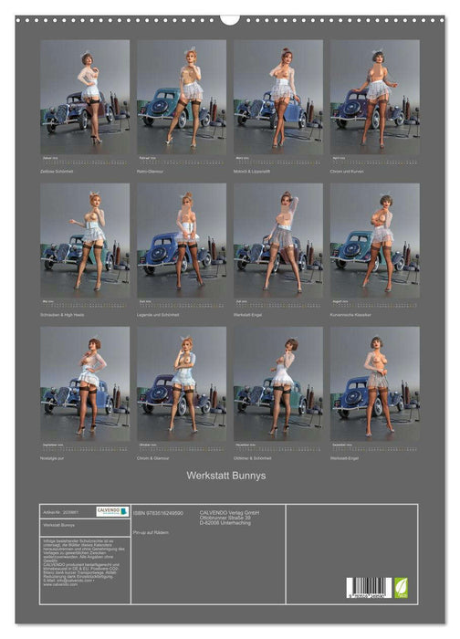 Werkstatt Bunnys (CALVENDO Wandkalender 2026)