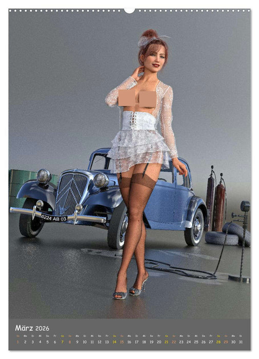 Werkstatt Bunnys (CALVENDO Wandkalender 2026)