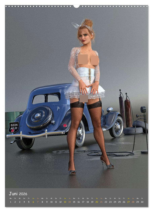 Werkstatt Bunnys (CALVENDO Wandkalender 2026)