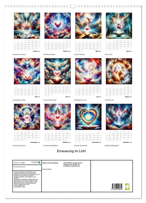 Erneuerung im Licht (CALVENDO Wandkalender 2026)