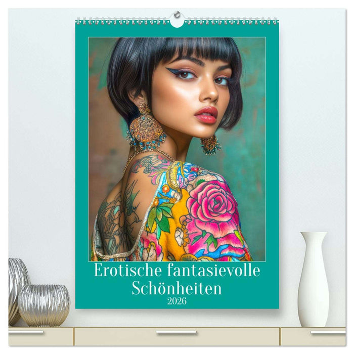 Erotische fantasievolle Schönheiten (CALVENDO Premium Wandkalender 2026)