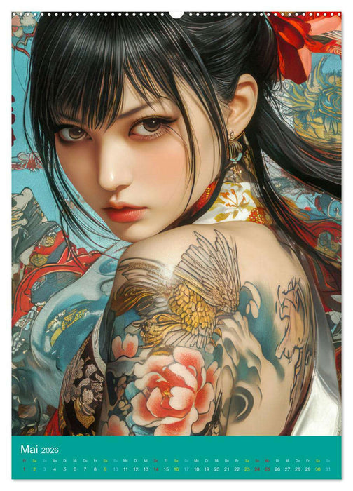 Erotische fantasievolle Schönheiten (CALVENDO Premium Wandkalender 2026)