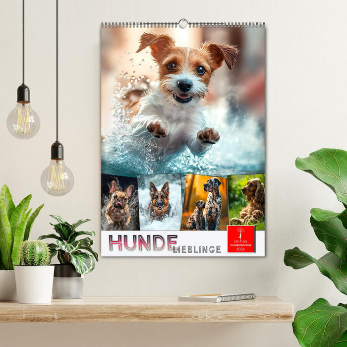Hunde Lieblinge (CALVENDO Wandkalender 2026)