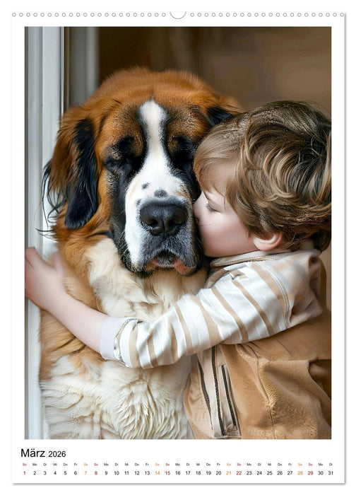 Hunde Lieblinge (CALVENDO Wandkalender 2026)