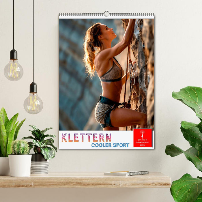 Klettern - cooler Sport (CALVENDO Wandkalender 2026)