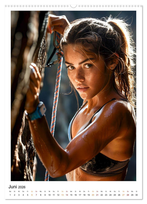 Klettern - cooler Sport (CALVENDO Wandkalender 2026)