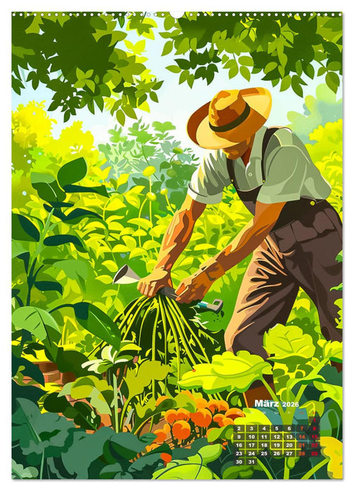 Gärtner - Mein Traumberuf (CALVENDO Wandkalender 2026)