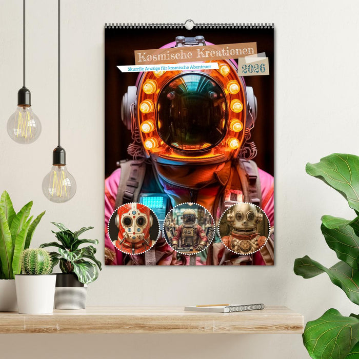 Kosmische Kreationen (CALVENDO Wandkalender 2026)