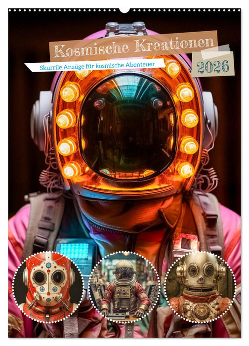 Kosmische Kreationen (CALVENDO Wandkalender 2026)