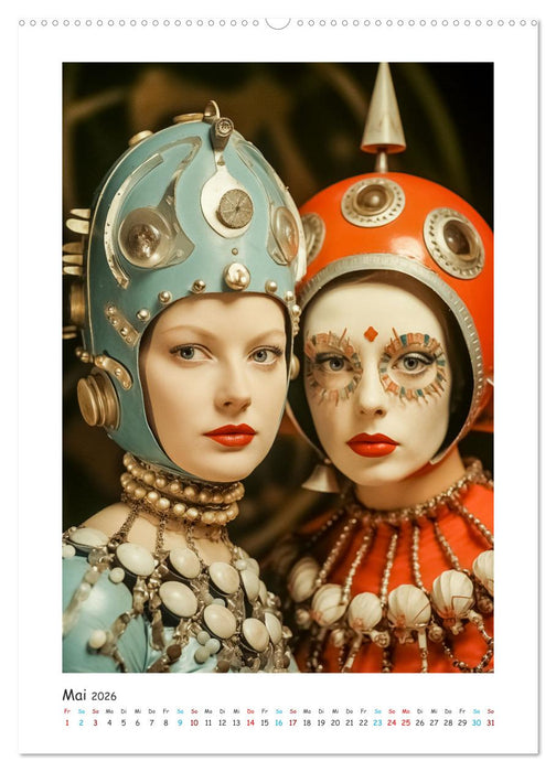 Kosmische Kreationen (CALVENDO Wandkalender 2026)