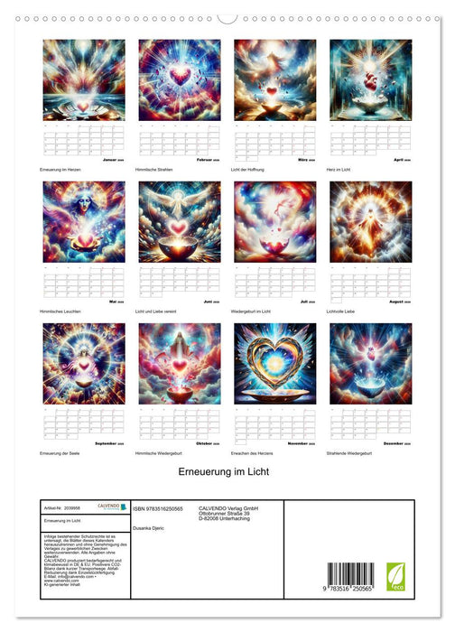 Erneuerung im Licht (CALVENDO Premium Wandkalender 2026)