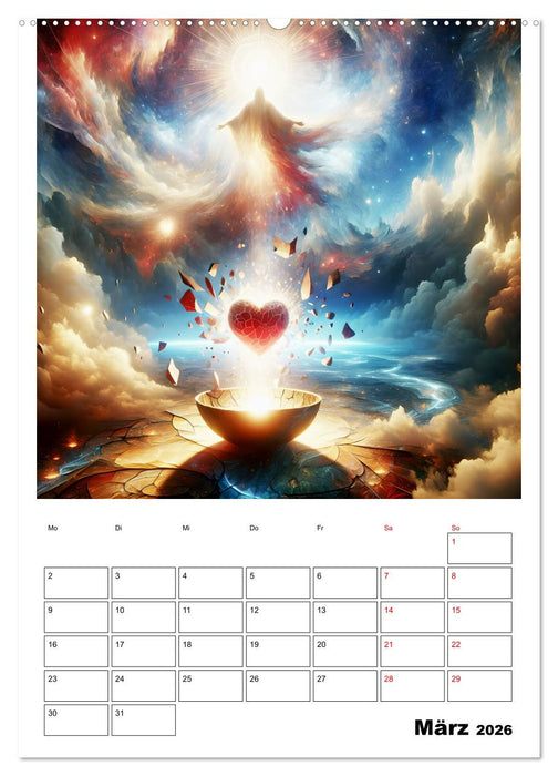 Erneuerung im Licht (CALVENDO Premium Wandkalender 2026)