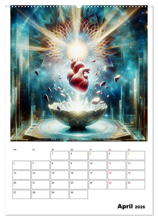 Erneuerung im Licht (CALVENDO Premium Wandkalender 2026)