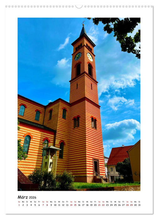 Das bayerische Friedberg (CALVENDO Wandkalender 2026)