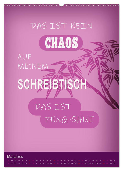 Büro und so ... (CALVENDO Wandkalender 2026)