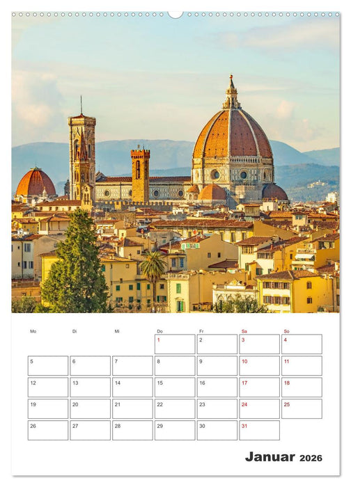 Florenz - Stadt mit besonderem Zauber (CALVENDO Wandkalender 2026)