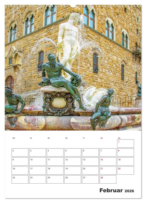 Florenz - Stadt mit besonderem Zauber (CALVENDO Wandkalender 2026)