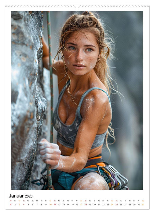 Klettern - cooler Sport (CALVENDO Premium Wandkalender 2026)