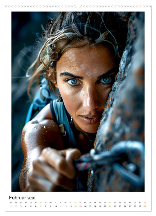 Klettern - cooler Sport (CALVENDO Premium Wandkalender 2026)