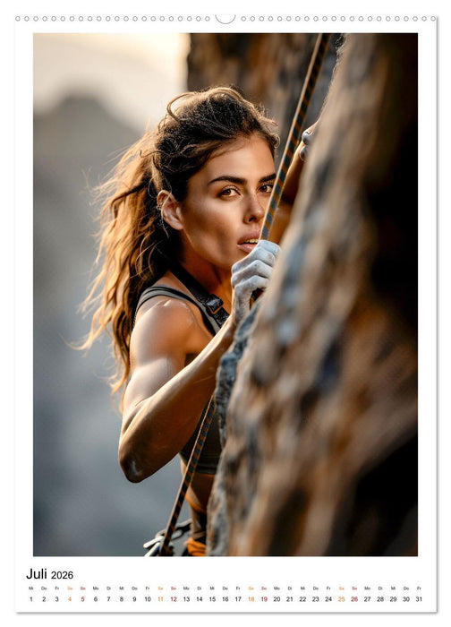 Klettern - cooler Sport (CALVENDO Premium Wandkalender 2026)