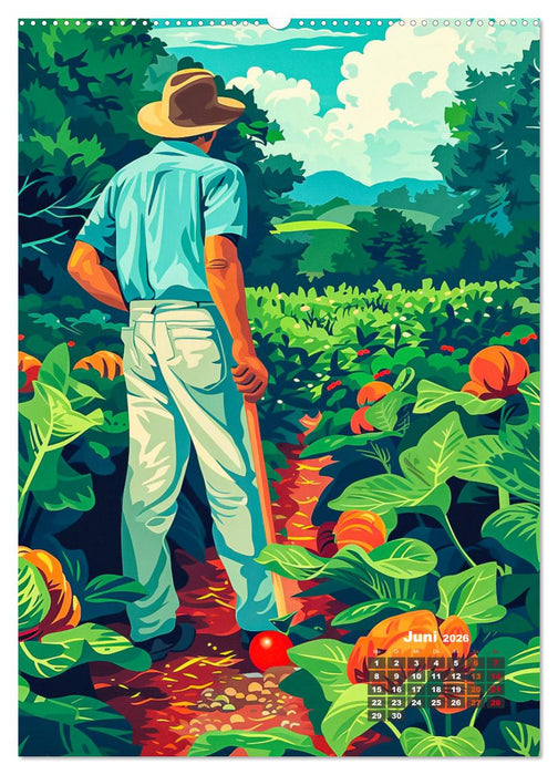Gärtner - Mein Traumberuf (CALVENDO Premium Wandkalender 2026)