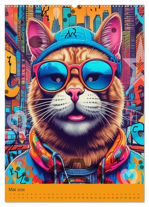 Meine Katze ist der Chef (CALVENDO Wandkalender 2026)