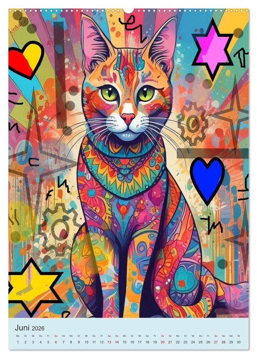 Meine Katze ist der Chef (CALVENDO Wandkalender 2026)