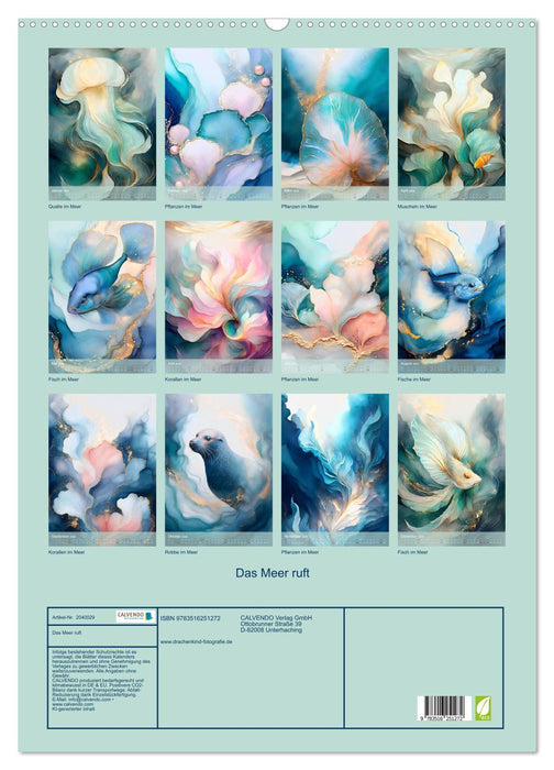 Das Meer ruft (CALVENDO Wandkalender 2026)