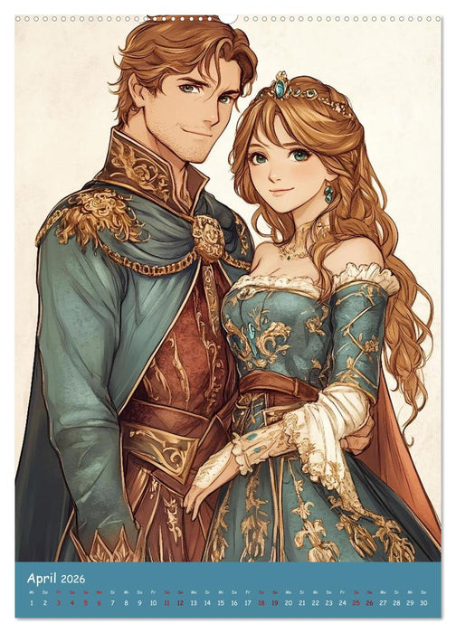 Royale Romanzen (CALVENDO Wandkalender 2026)