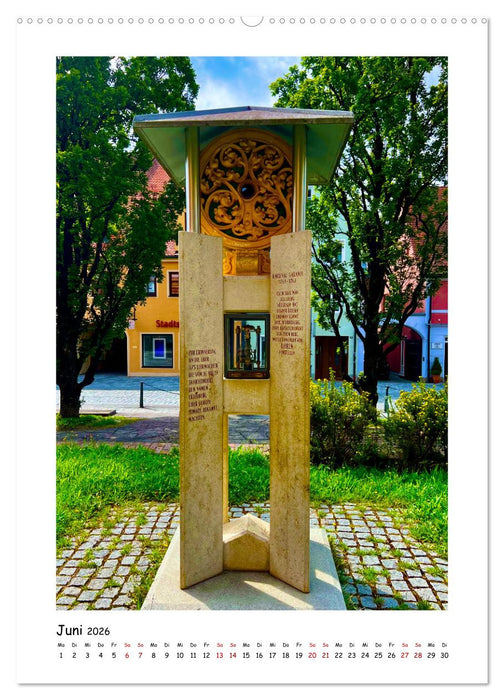 Das bayerische Friedberg (CALVENDO Premium Wandkalender 2026)