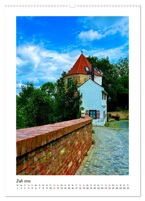 Das bayerische Friedberg (CALVENDO Premium Wandkalender 2026)