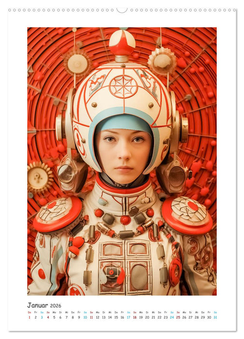 Kosmische Kreationen (CALVENDO Premium Wandkalender 2026)