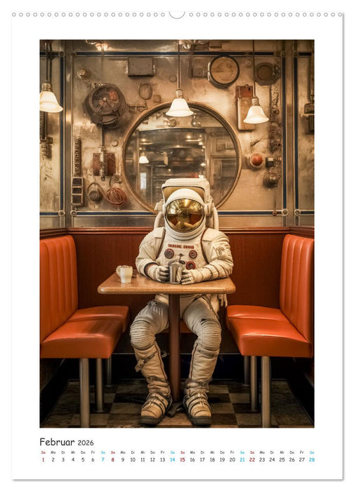 Kosmische Kreationen (CALVENDO Premium Wandkalender 2026)