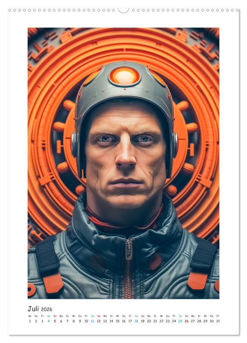 Kosmische Kreationen (CALVENDO Premium Wandkalender 2026)