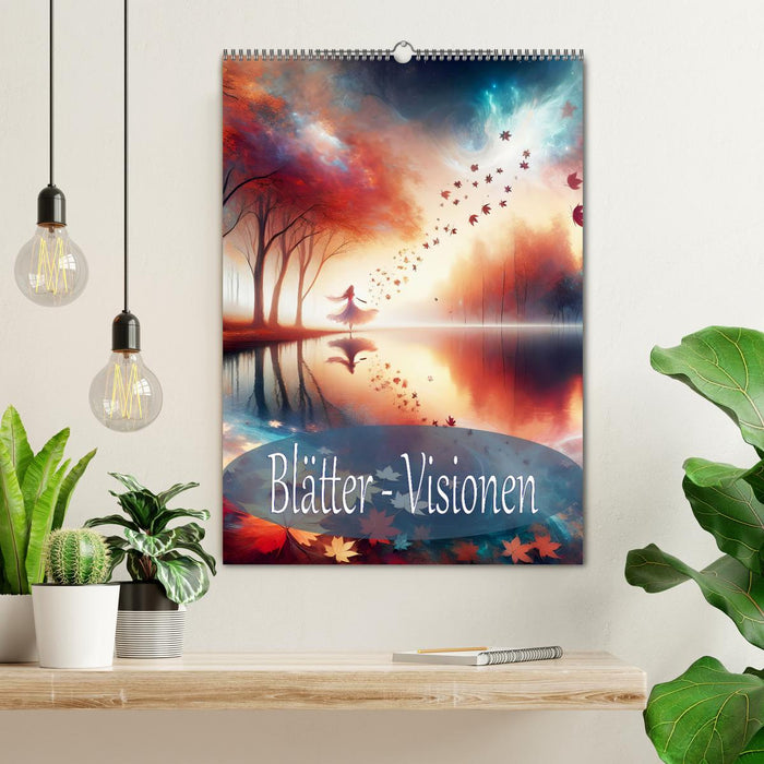 Blätter - Visionen (CALVENDO Wandkalender 2026)