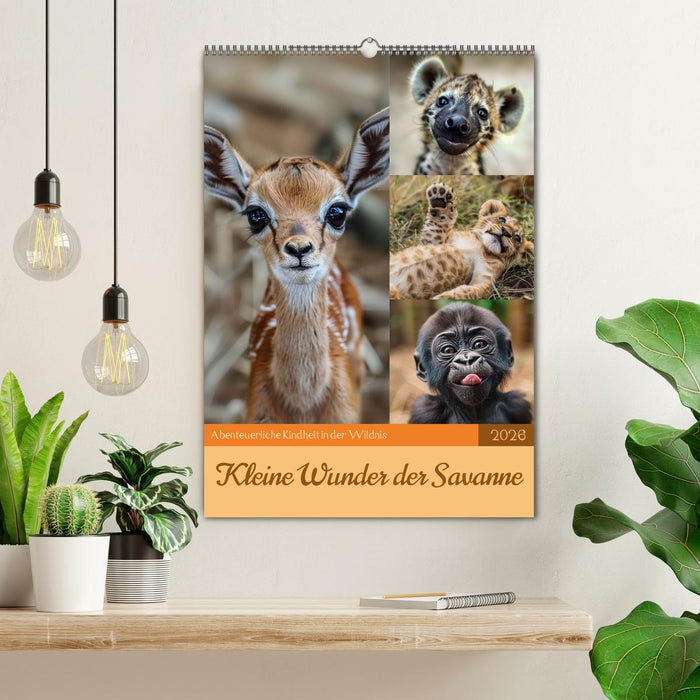 Kleine Wunder der Savanne (CALVENDO Wandkalender 2026)