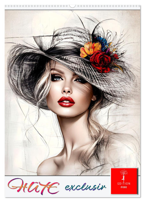 Hüte exclusiv (CALVENDO Wandkalender 2026)