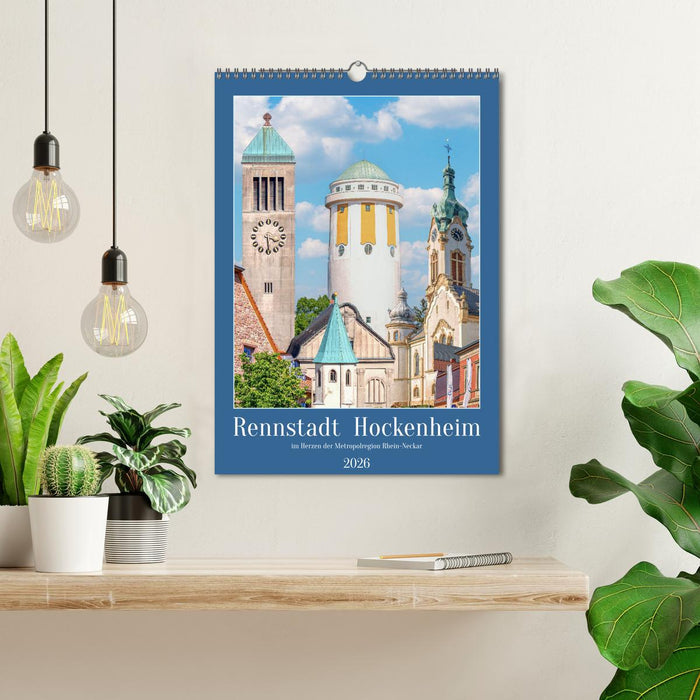 Rennstadt Hockenheim (CALVENDO Wandkalender 2026)