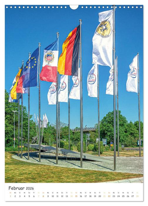 Rennstadt Hockenheim (CALVENDO Wandkalender 2026)