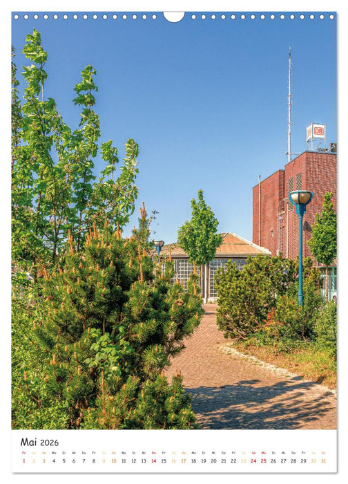 Rennstadt Hockenheim (CALVENDO Wandkalender 2026)