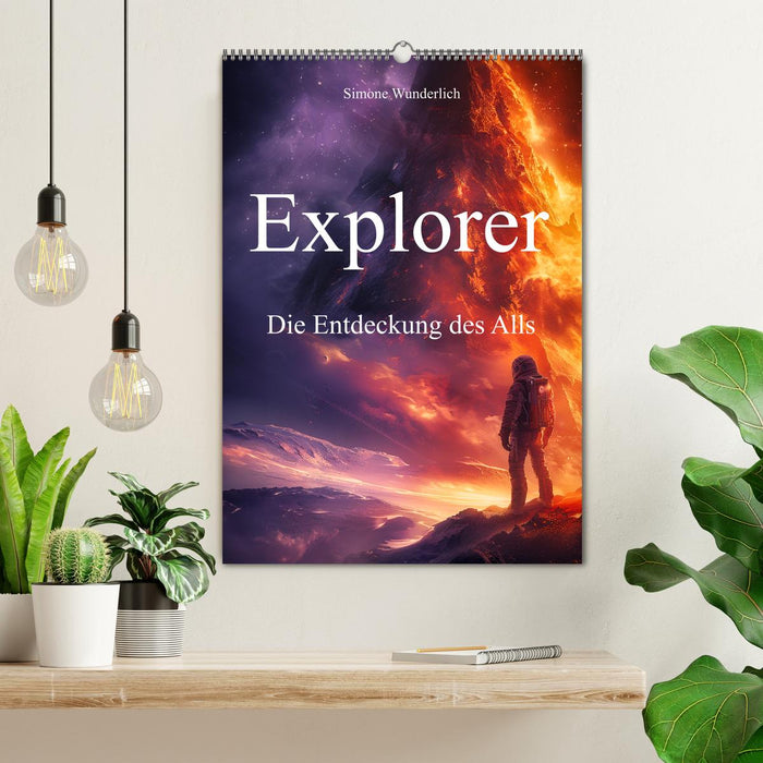 Explorer - Die Entdeckung des Alls (CALVENDO Wandkalender 2026)