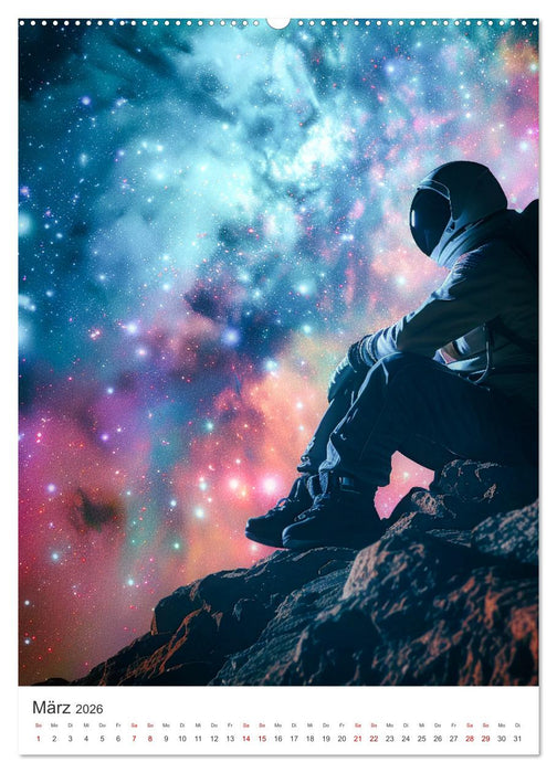 Explorer - Die Entdeckung des Alls (CALVENDO Wandkalender 2026)