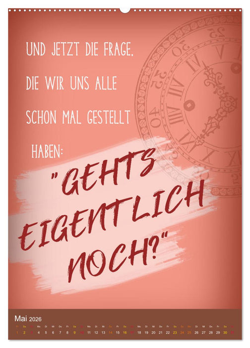 Büro und so ... (CALVENDO Premium Wandkalender 2026)