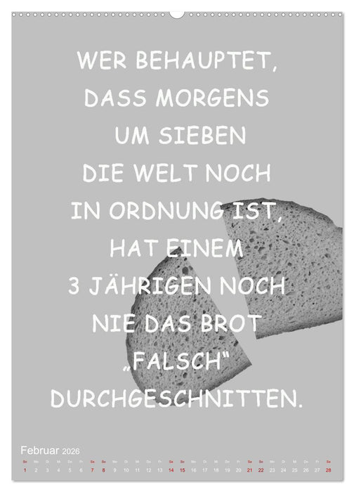 Willkommen im Familienalltag (CALVENDO Wandkalender 2026)