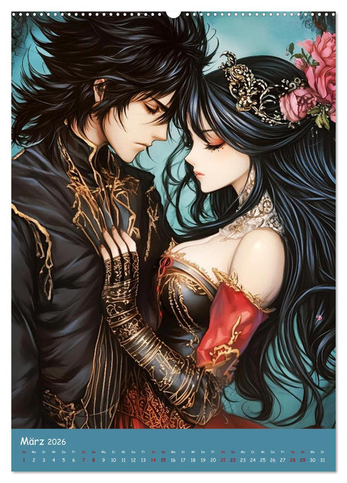 Royale Romanzen (CALVENDO Premium Wandkalender 2026)