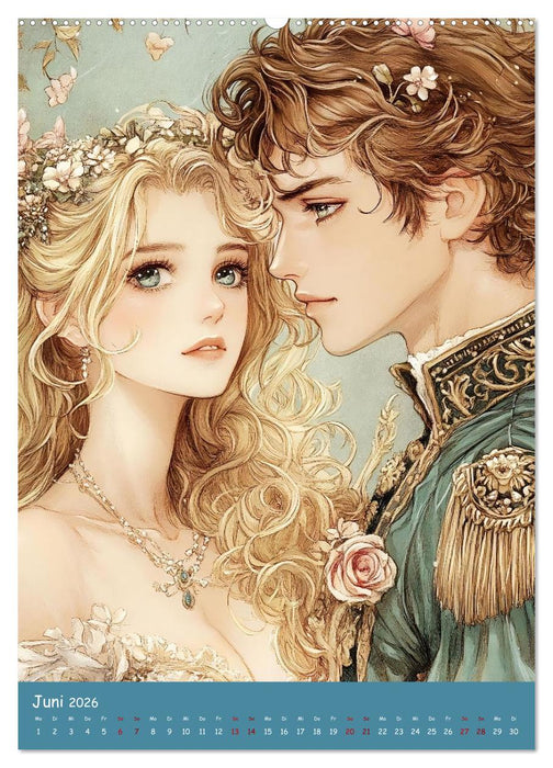 Royale Romanzen (CALVENDO Premium Wandkalender 2026)