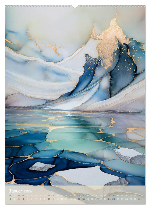 Mystische Berge (CALVENDO Wandkalender 2026)