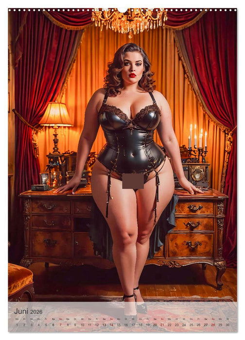 Verführerische Momente - Klassische Kurven (CALVENDO Premium Wandkalender 2026)