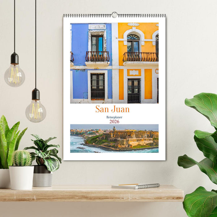 San Juan - Reiseplaner (CALVENDO Wandkalender 2026)