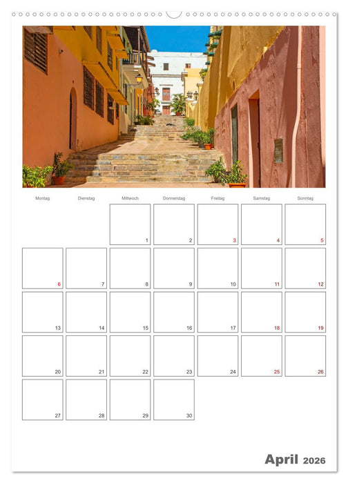 San Juan - Reiseplaner (CALVENDO Wandkalender 2026)